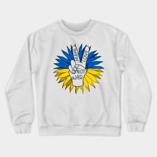 Peace for Ukraine Crewneck Sweatshirt